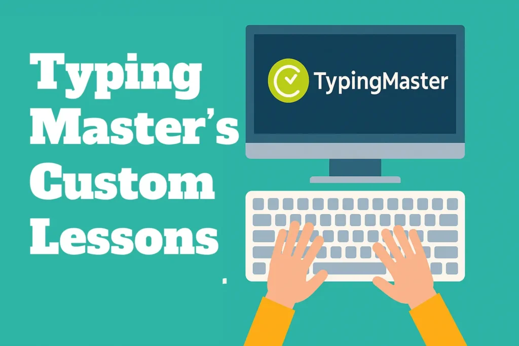 How Typing Master’s Custom Lessons